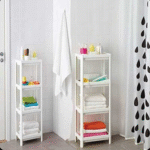 4-Tier Rectangular Storage Rack – Multi-Purpose Organizer Shelf for Home & Kitchen